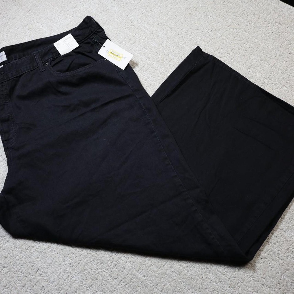 Universal Thread women's black jean wide leg pants